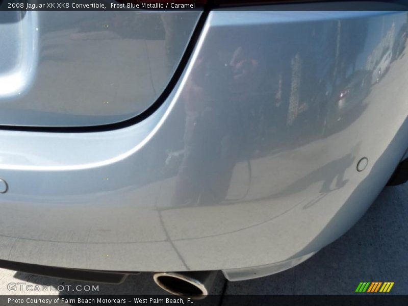 Frost Blue Metallic / Caramel 2008 Jaguar XK XK8 Convertible