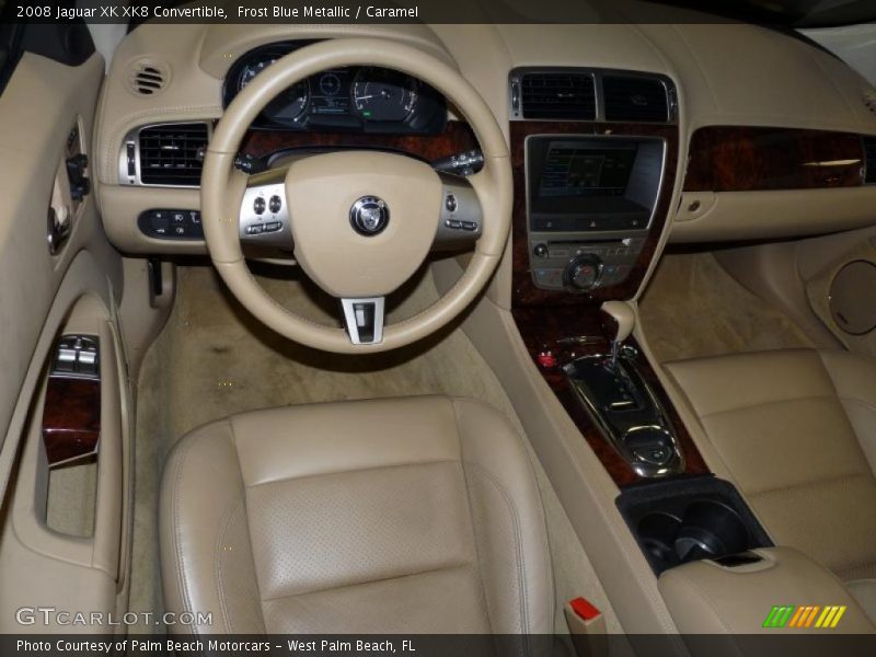  2008 XK XK8 Convertible Caramel Interior