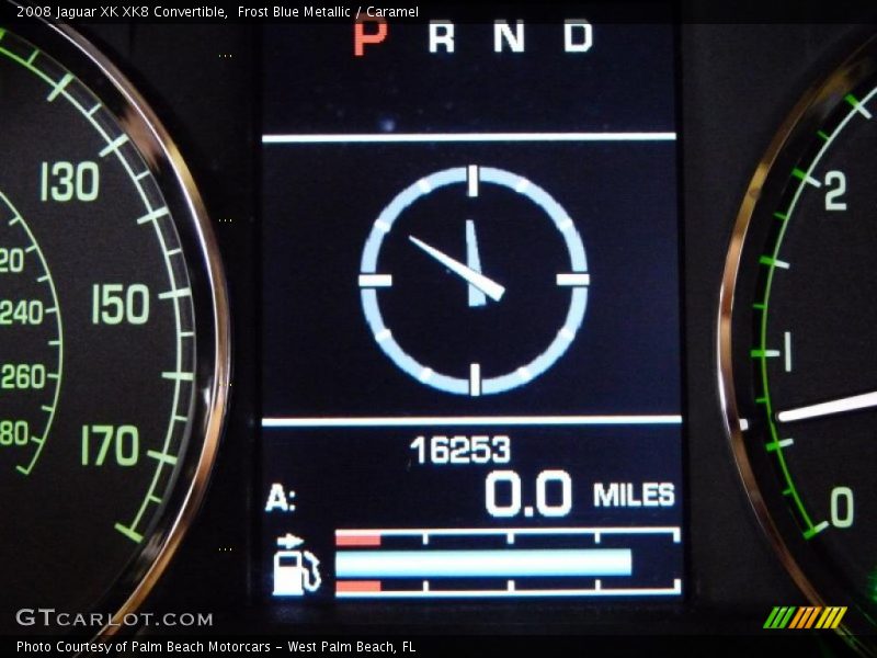 Frost Blue Metallic / Caramel 2008 Jaguar XK XK8 Convertible