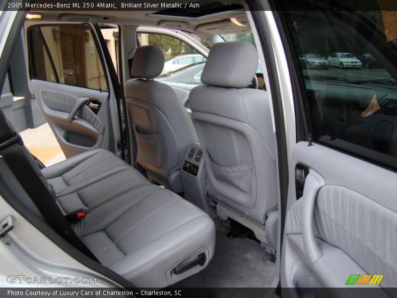 Brilliant Silver Metallic / Ash 2005 Mercedes-Benz ML 350 4Matic