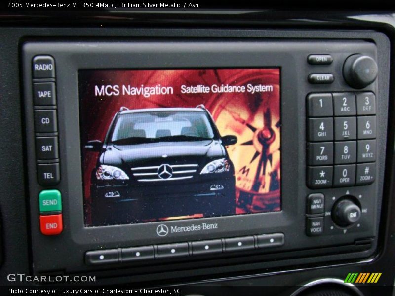 Brilliant Silver Metallic / Ash 2005 Mercedes-Benz ML 350 4Matic