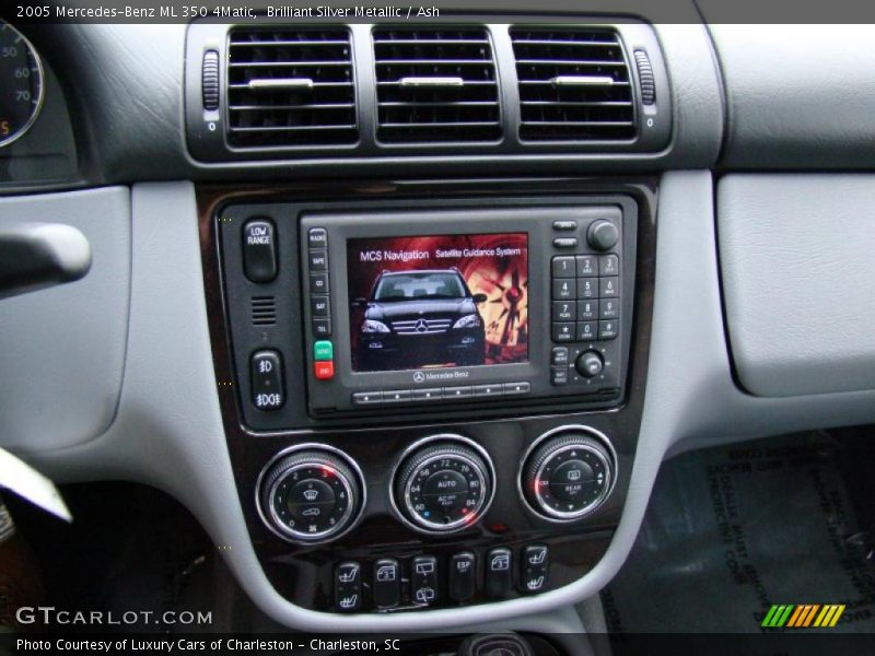 Brilliant Silver Metallic / Ash 2005 Mercedes-Benz ML 350 4Matic