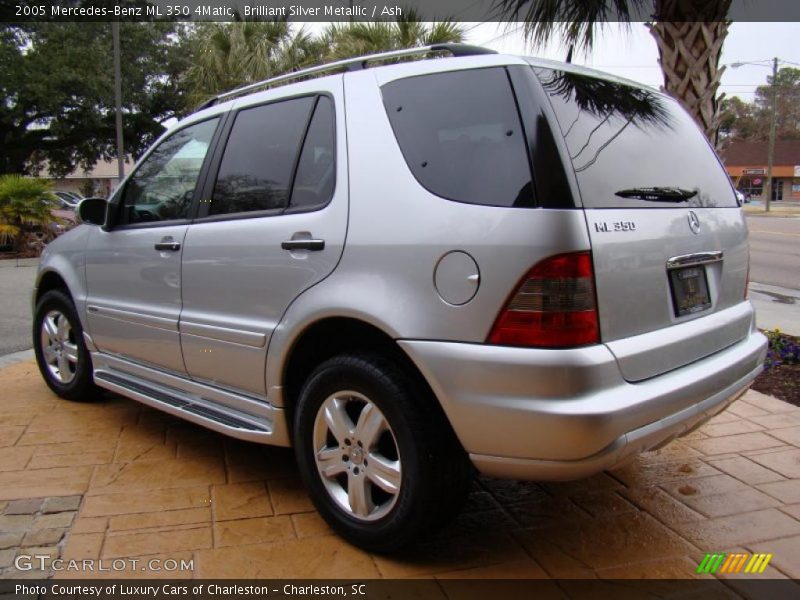 Brilliant Silver Metallic / Ash 2005 Mercedes-Benz ML 350 4Matic
