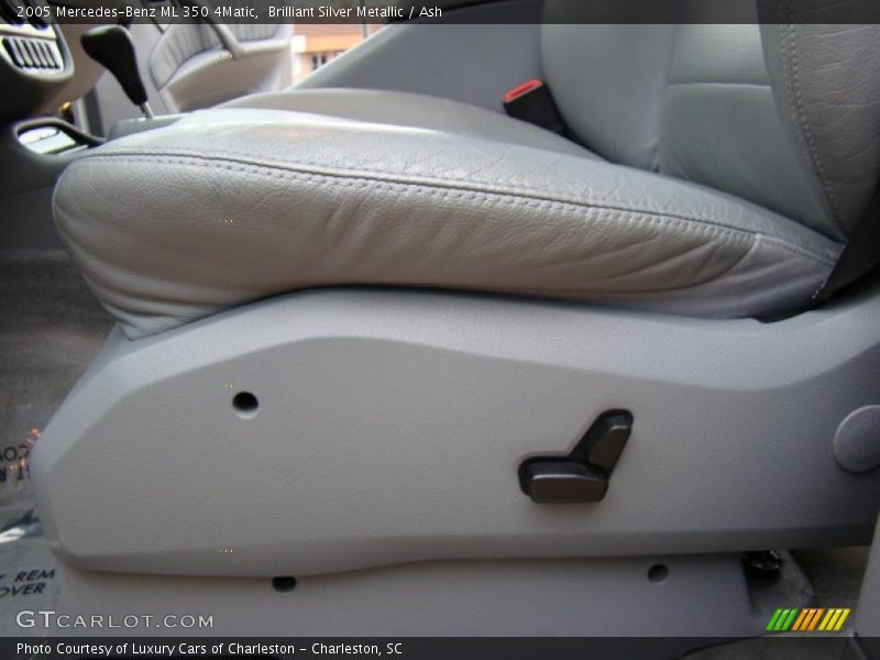 Brilliant Silver Metallic / Ash 2005 Mercedes-Benz ML 350 4Matic