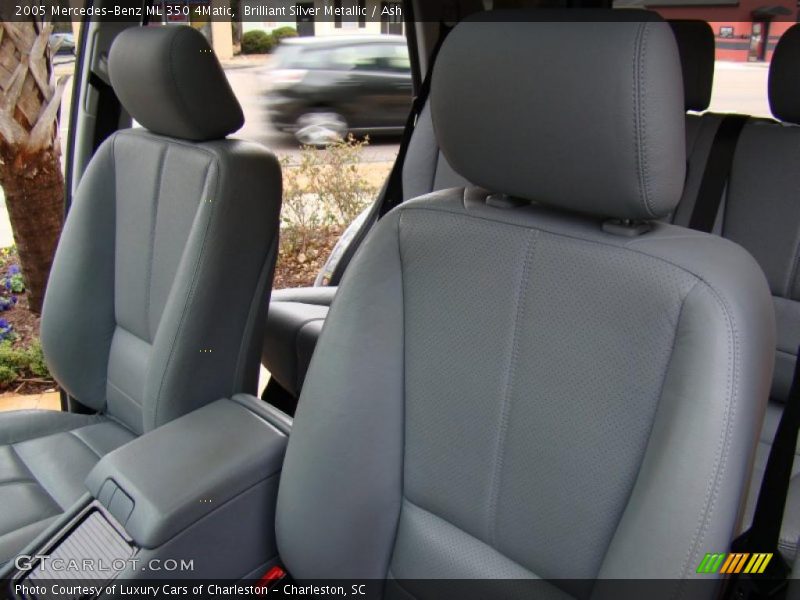 Brilliant Silver Metallic / Ash 2005 Mercedes-Benz ML 350 4Matic