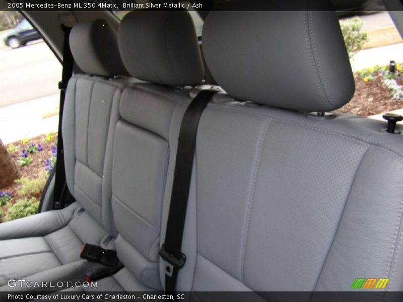 Brilliant Silver Metallic / Ash 2005 Mercedes-Benz ML 350 4Matic
