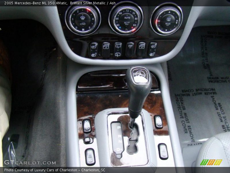 Brilliant Silver Metallic / Ash 2005 Mercedes-Benz ML 350 4Matic