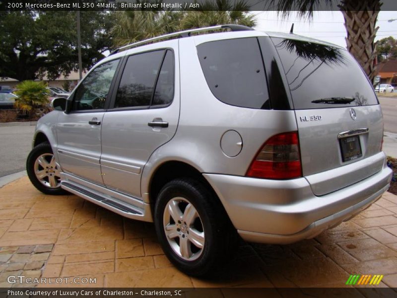 Brilliant Silver Metallic / Ash 2005 Mercedes-Benz ML 350 4Matic