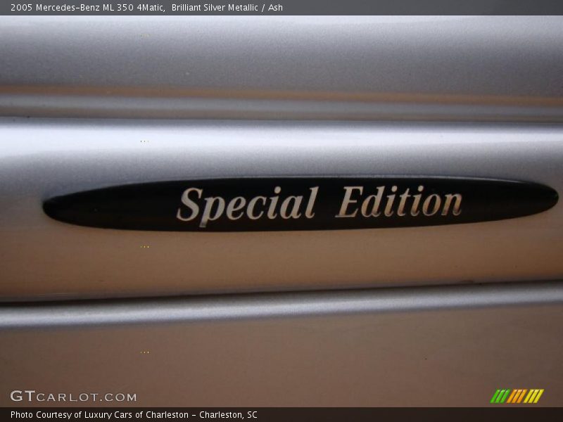 Brilliant Silver Metallic / Ash 2005 Mercedes-Benz ML 350 4Matic