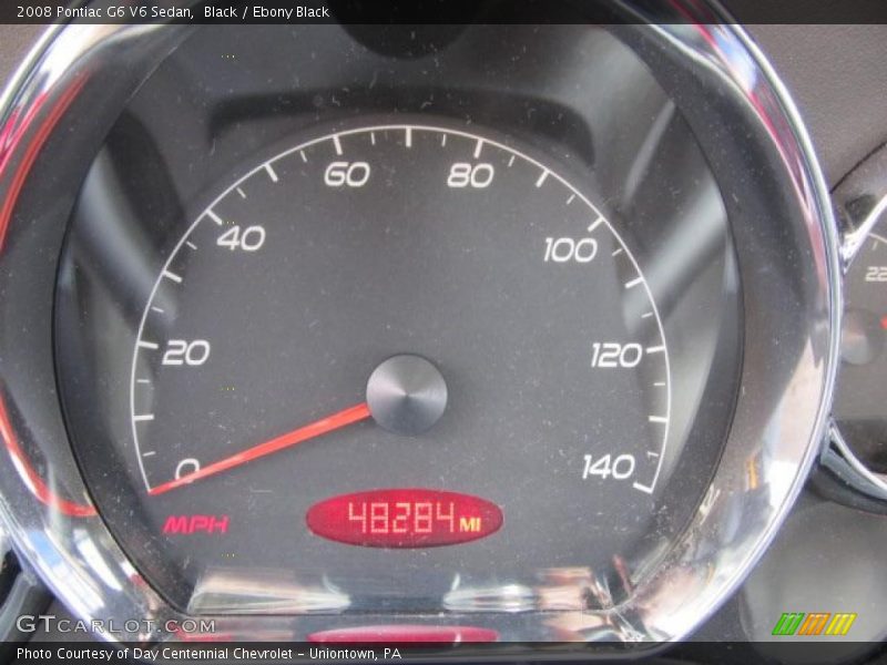Black / Ebony Black 2008 Pontiac G6 V6 Sedan