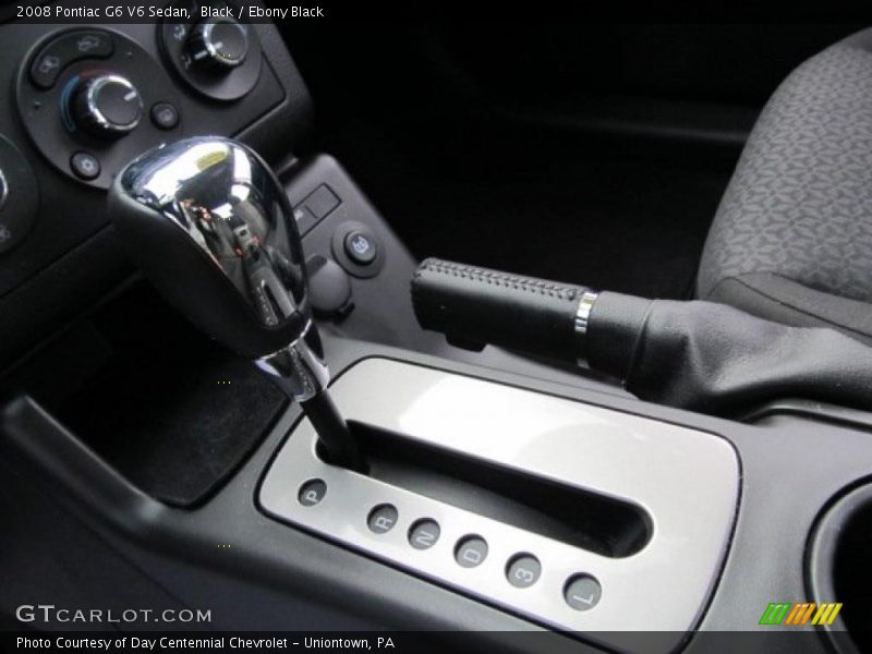 Black / Ebony Black 2008 Pontiac G6 V6 Sedan
