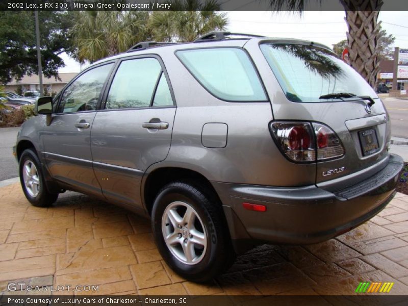 Mineral Green Opalescent / Ivory 2002 Lexus RX 300