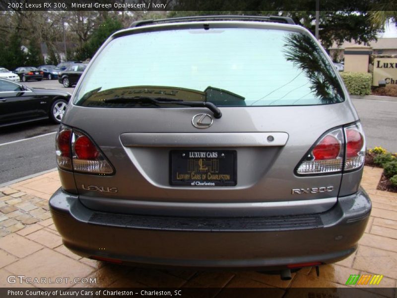 Mineral Green Opalescent / Ivory 2002 Lexus RX 300