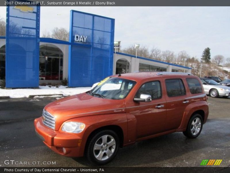 Sunburst Orange II Metallic / Ebony Black 2007 Chevrolet HHR LT