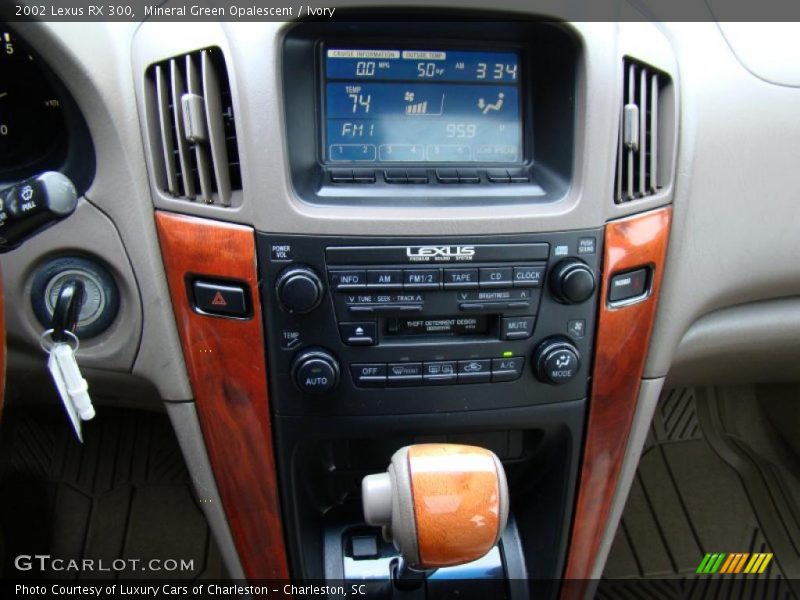 Controls of 2002 RX 300