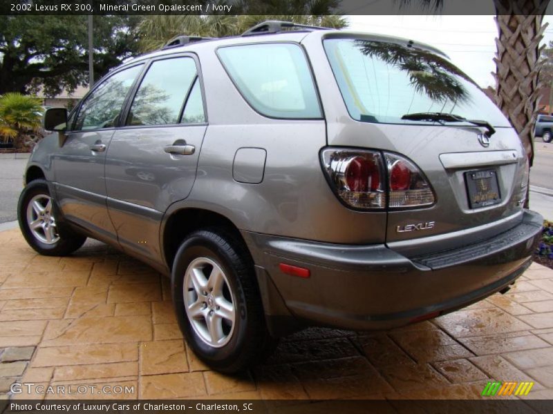 Mineral Green Opalescent / Ivory 2002 Lexus RX 300