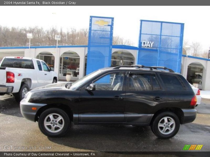 Black Obsidian / Gray 2004 Hyundai Santa Fe