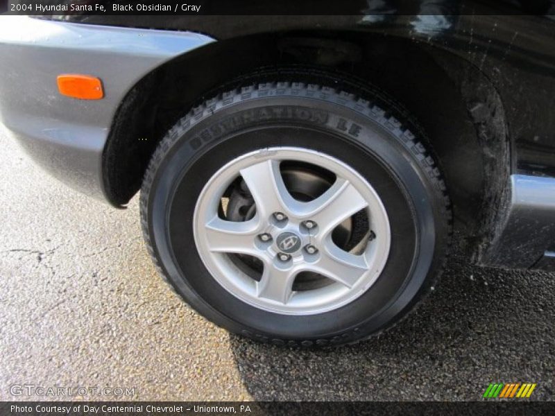 Black Obsidian / Gray 2004 Hyundai Santa Fe