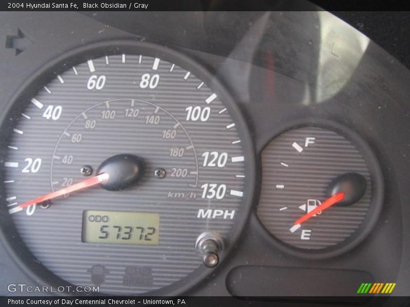 Black Obsidian / Gray 2004 Hyundai Santa Fe