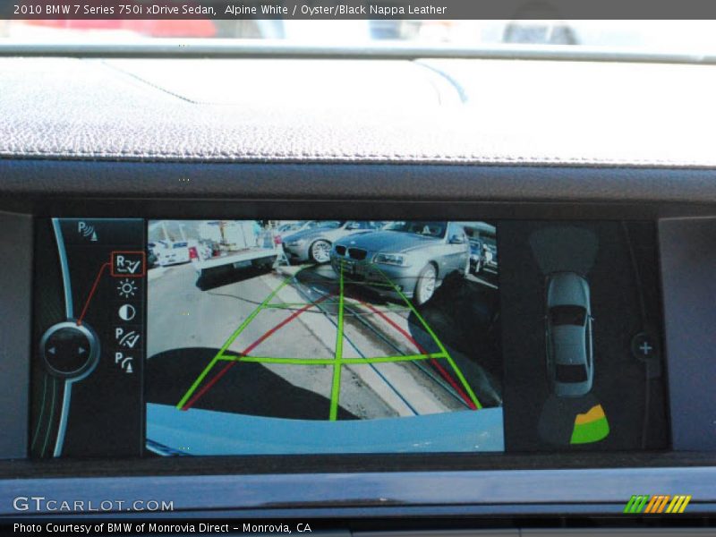 Alpine White / Oyster/Black Nappa Leather 2010 BMW 7 Series 750i xDrive Sedan