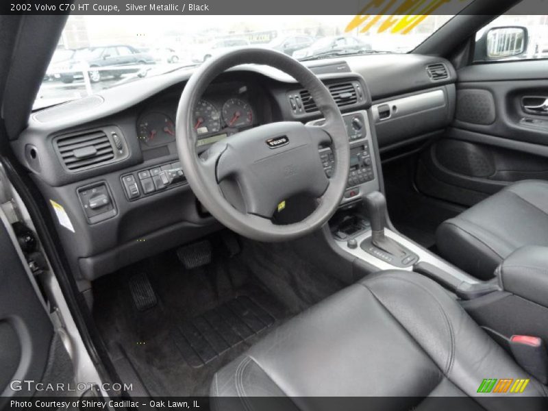  2002 C70 HT Coupe Black Interior