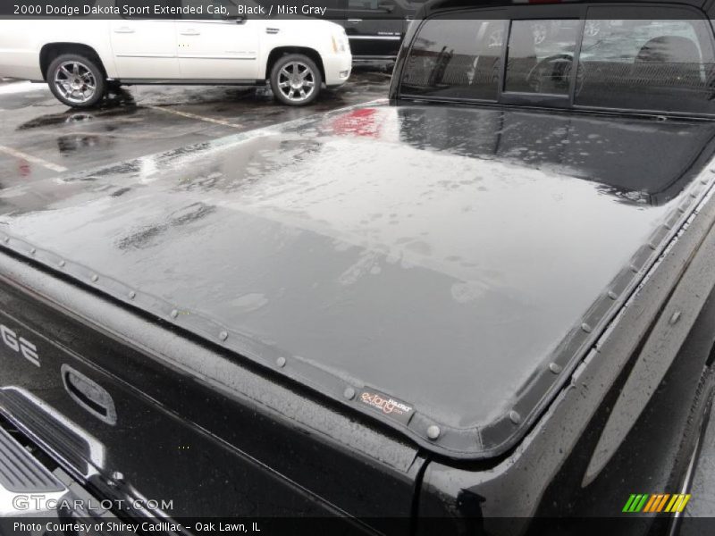 Black / Mist Gray 2000 Dodge Dakota Sport Extended Cab