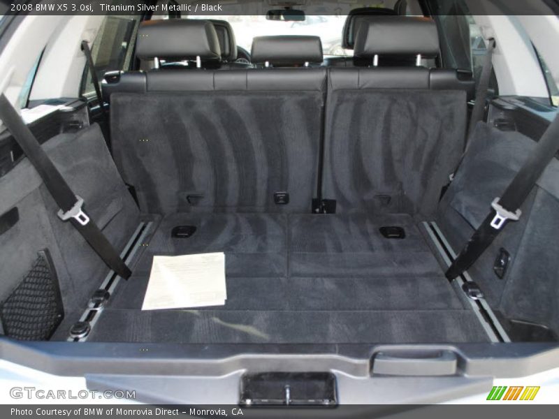 Titanium Silver Metallic / Black 2008 BMW X5 3.0si