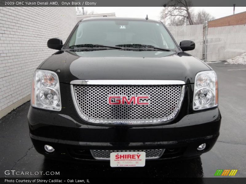 Onyx Black / Ebony 2009 GMC Yukon Denali AWD