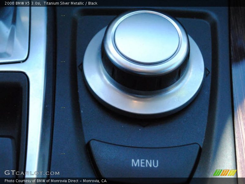 Titanium Silver Metallic / Black 2008 BMW X5 3.0si