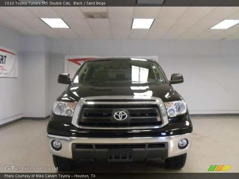 Black / Sand Beige 2010 Toyota Tundra SR5 Double Cab