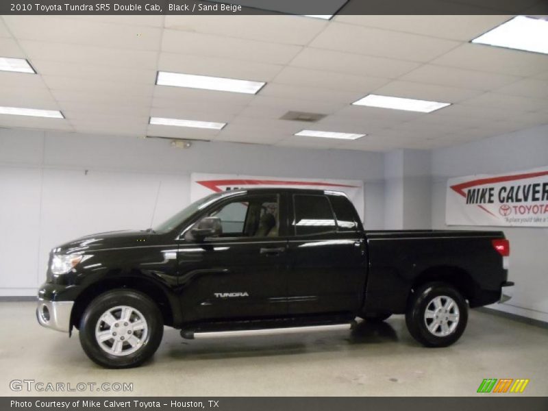 Black / Sand Beige 2010 Toyota Tundra SR5 Double Cab