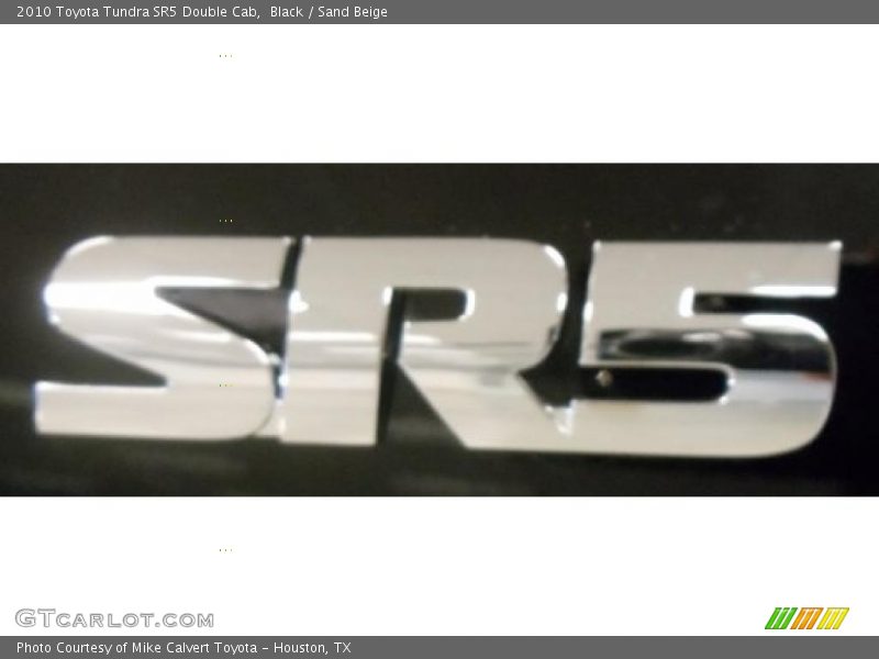 Black / Sand Beige 2010 Toyota Tundra SR5 Double Cab
