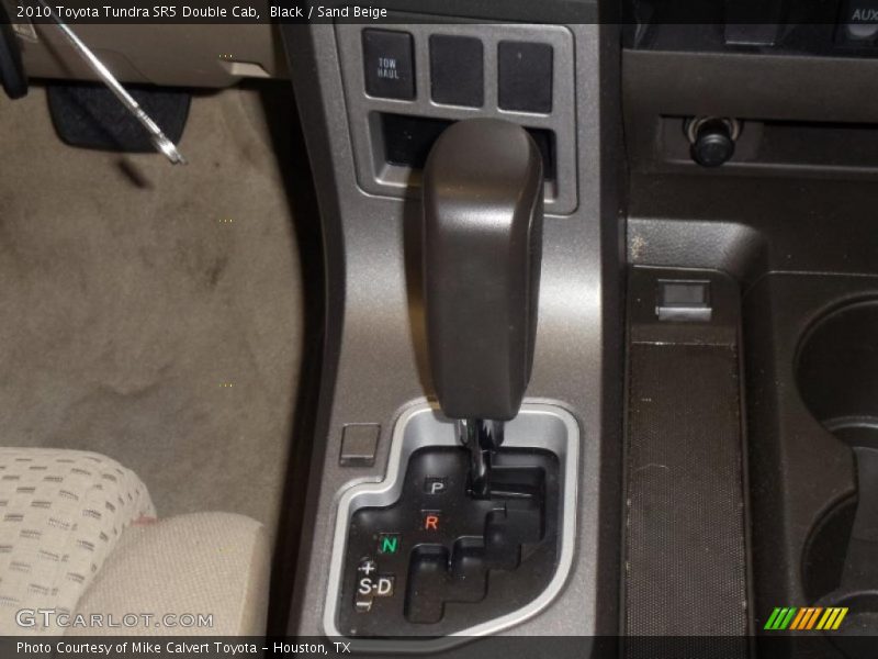 Black / Sand Beige 2010 Toyota Tundra SR5 Double Cab