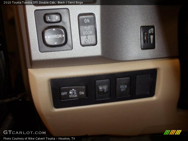 Black / Sand Beige 2010 Toyota Tundra SR5 Double Cab