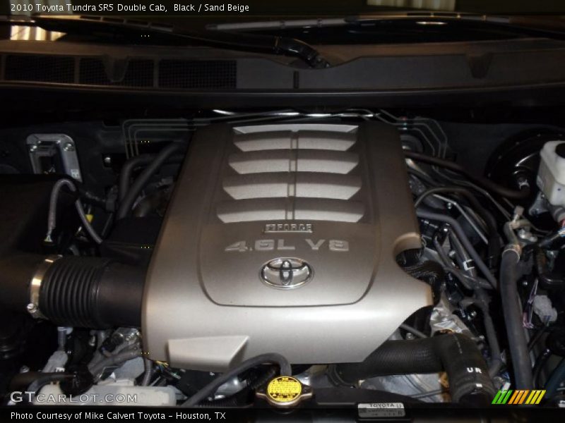Black / Sand Beige 2010 Toyota Tundra SR5 Double Cab