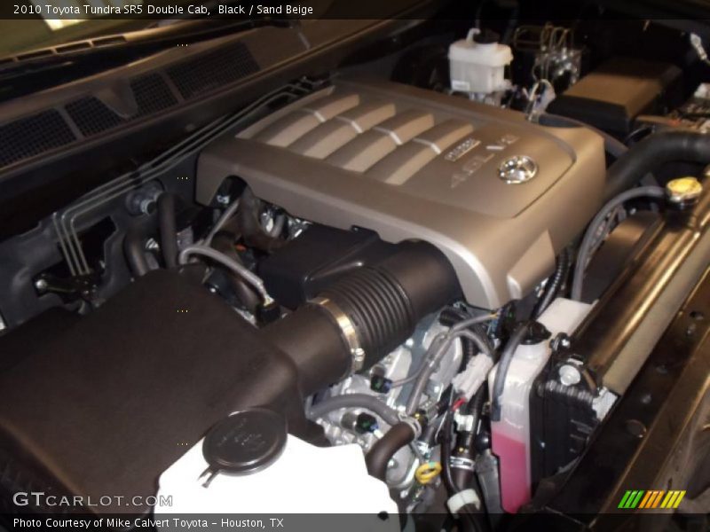 Black / Sand Beige 2010 Toyota Tundra SR5 Double Cab