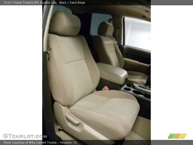 Black / Sand Beige 2010 Toyota Tundra SR5 Double Cab