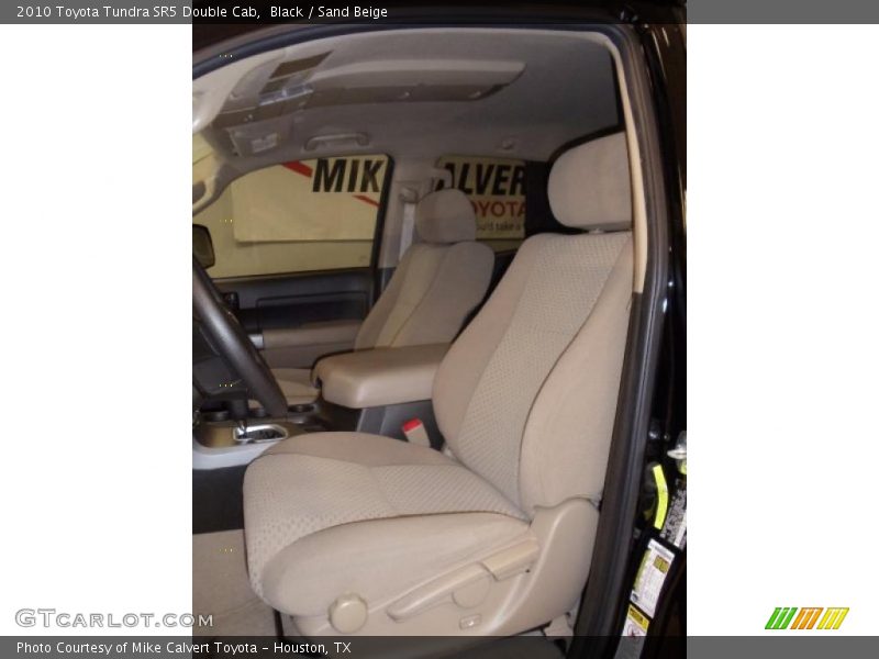 Black / Sand Beige 2010 Toyota Tundra SR5 Double Cab