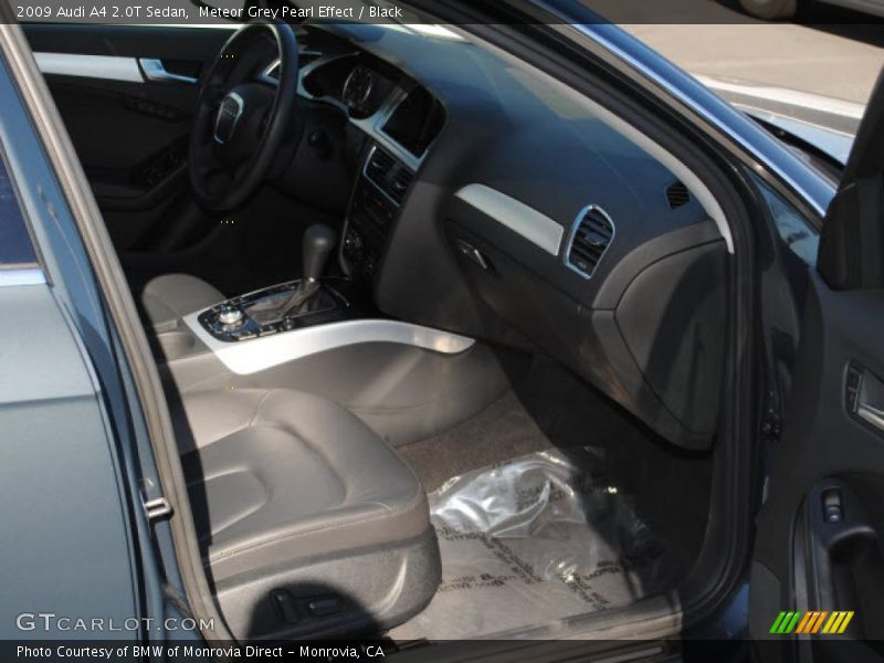 Meteor Grey Pearl Effect / Black 2009 Audi A4 2.0T Sedan