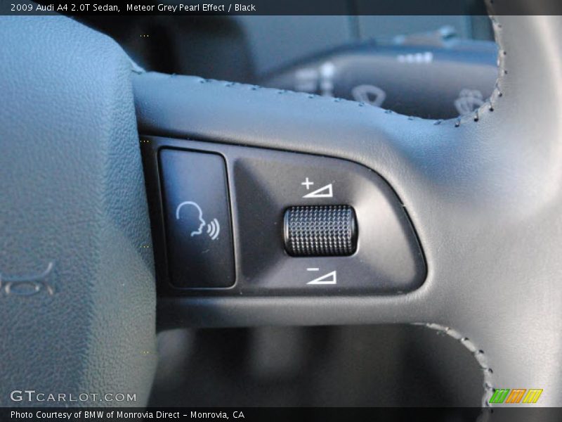 Meteor Grey Pearl Effect / Black 2009 Audi A4 2.0T Sedan