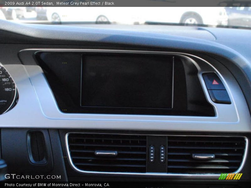 Meteor Grey Pearl Effect / Black 2009 Audi A4 2.0T Sedan