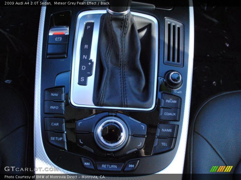 Meteor Grey Pearl Effect / Black 2009 Audi A4 2.0T Sedan