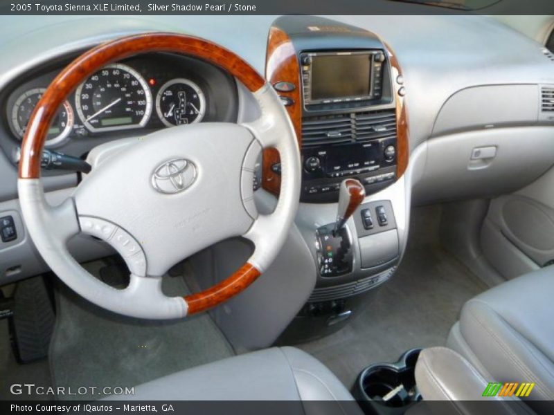 Silver Shadow Pearl / Stone 2005 Toyota Sienna XLE Limited