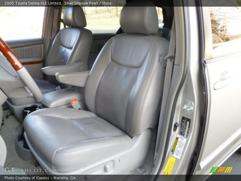 Silver Shadow Pearl / Stone 2005 Toyota Sienna XLE Limited