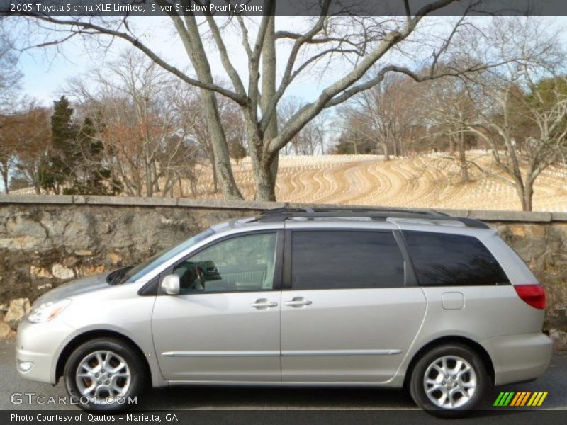Silver Shadow Pearl / Stone 2005 Toyota Sienna XLE Limited