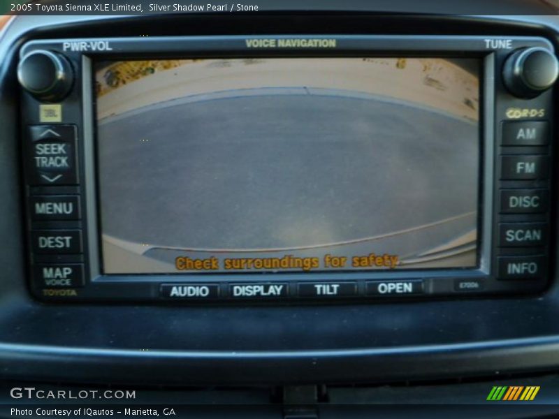 Silver Shadow Pearl / Stone 2005 Toyota Sienna XLE Limited