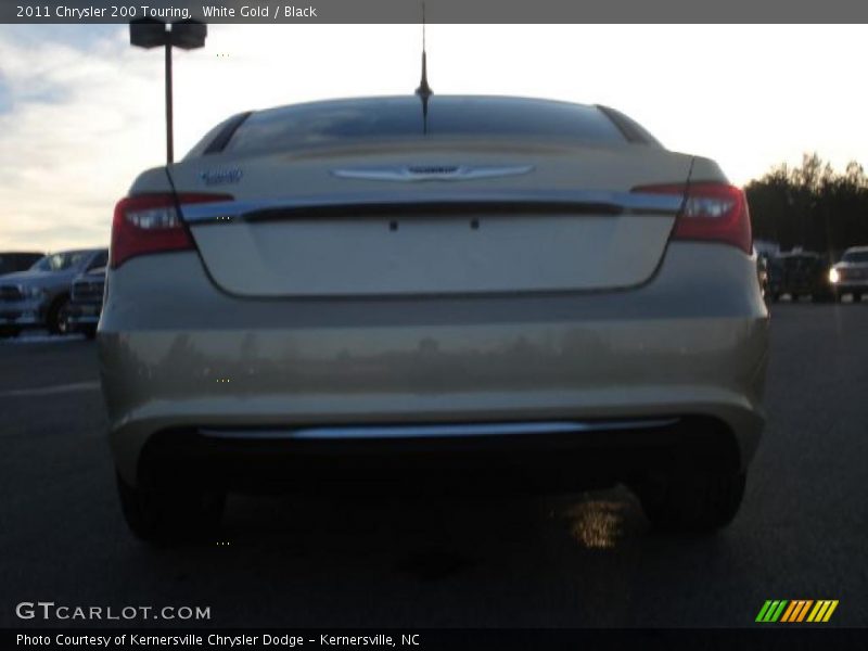 White Gold / Black 2011 Chrysler 200 Touring
