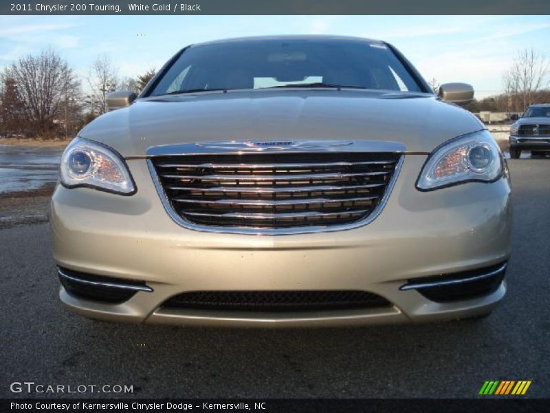 White Gold / Black 2011 Chrysler 200 Touring