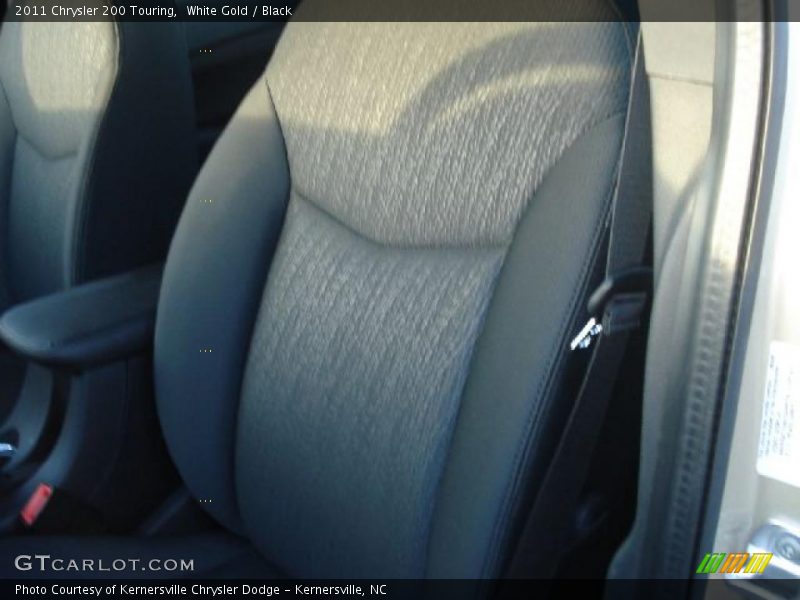 White Gold / Black 2011 Chrysler 200 Touring