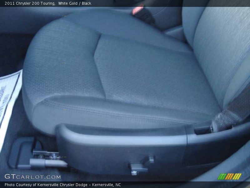 White Gold / Black 2011 Chrysler 200 Touring